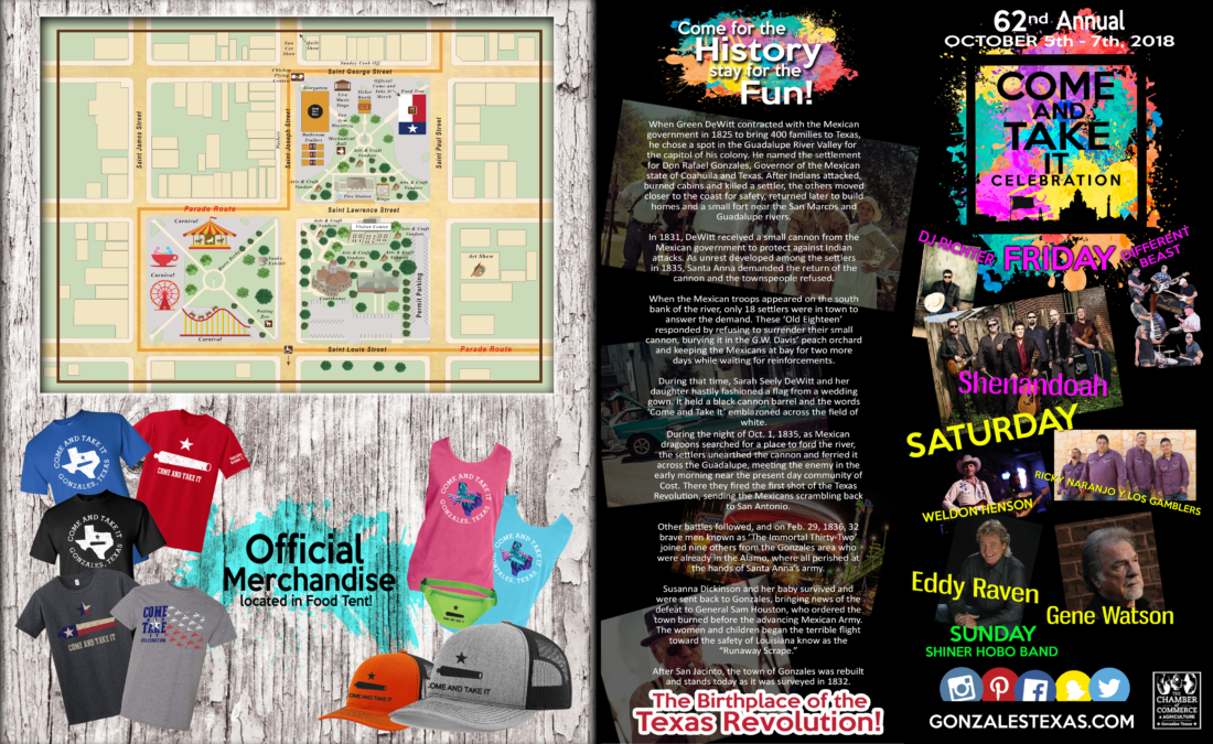The Official Come and Take It Festival in Gonzales, Texas